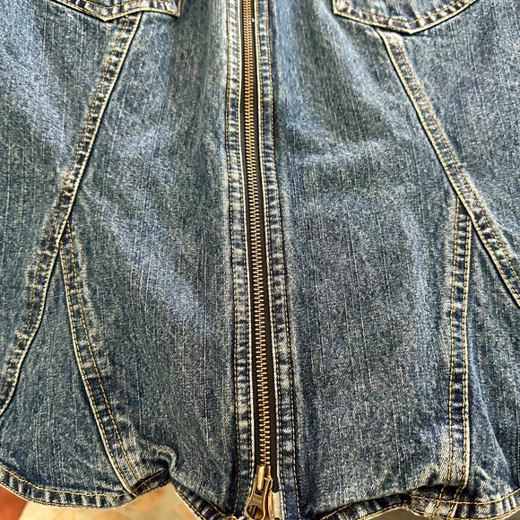 Original Arizona Jean Co Women's Denim Top Zippers 100% Cotton Size XL NWOT - Picture 8 of 13